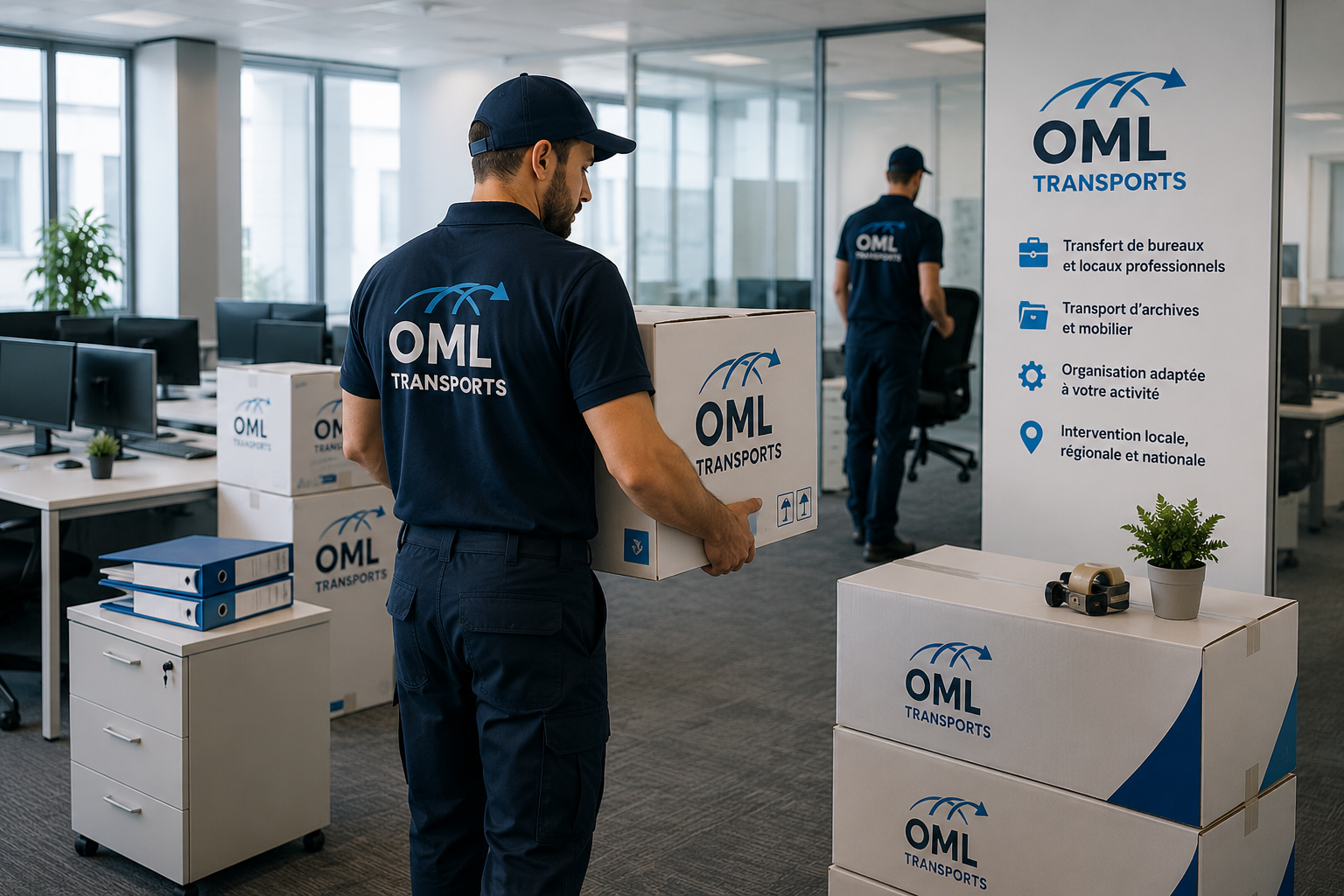 Déménagement entreprise et transfert de bureaux
